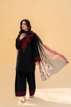 Zaroon 3Pcs Embroidered Summer Lawn Suits 2026