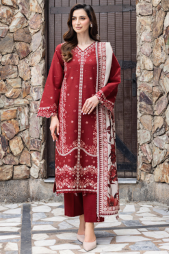 Farasha 3Piece Embroidered Summer Lawn Collection