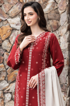 Farasha 3Piece Embroidered Summer Lawn Collection