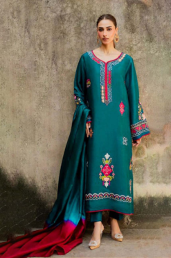 Vintage 3Pcs Embroidered Summer Lawn Suits 2026