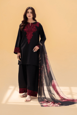 Zaroon 3Pcs Embroidered Summer Lawn Suits 2026
