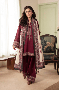 Maya 3Pcs Embroidered Summer Lawn Suits 2026