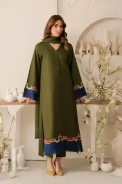 Qaswa 3Pcs Embroidered Summer Lawn Collection 2026 QW-7766