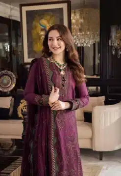 Asim Jofa 3pcs Unstitched Embroidered Lawn Suit