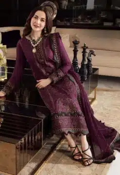 Asim Jofa 3pcs Unstitched Embroidered Lawn Suit