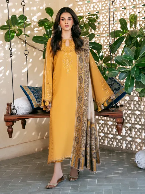 mehr_10 Izel 3Piece Embroidered Summer Lawn Collection 2026 IL-4408