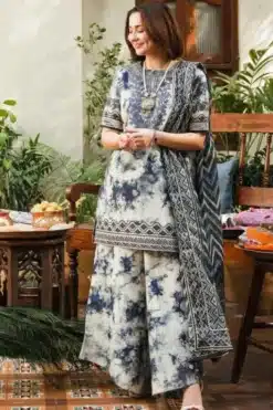 Hania Amir 3Piece Embroidered Winter Linen Collection 2026 HA-946