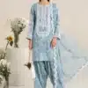MariaB 3Piece Embroidered Winter Linen Collection 2026 MB-715