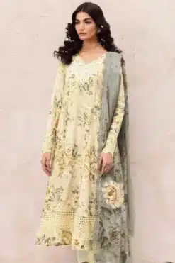Iznik 3Piece Embroidered Winter Linen Collection 2025 IZ-714