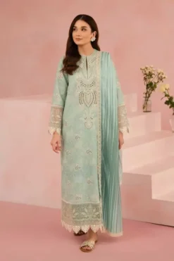 Afrozeh 3Piece Embroidered Winter Linen Collection 2026 AF-712 1 15 1