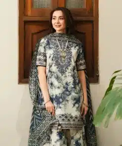 2 Hania Amir 3Piece Embroidered Winter Linen Collection 2026 HA-946
