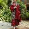 Zainab Chottani 3Piece Embroidered Linen Collection 2026 ZC-701
