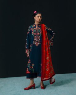 Premium Airjet Dhanak With Digital print Wool Shawl hussain Rehar 1430