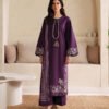 Premium Airjet Dhanak With Digital Wool Shawl GARNET : 1302