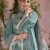 Premium Airjet Dhanak With EMBROIDERY DIGITAL WOOL Shawl SOBIA NAZEER : 1310