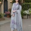 Premium Airjet Dhanak With EMBROIDERY Dhanak Shawl MUSHQ 1437