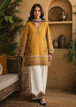 Premium Airjet Dhanak With Digital Wool Shawl ETHNIC 1335