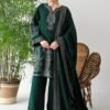 Premium Airjet Dhanak With EMBROIDERY Dhanak Shawl BATIK :1270