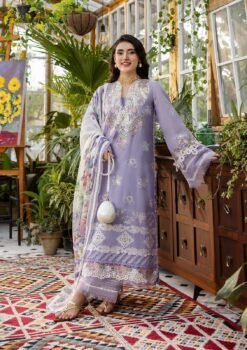 Premium Airjet Dhanak With Digital Wool Shawl ELAF 1264