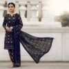 4 SIDE LINEN DUPATTA LACE DIGITAL PRINT AIRJET LINEN AN-7276