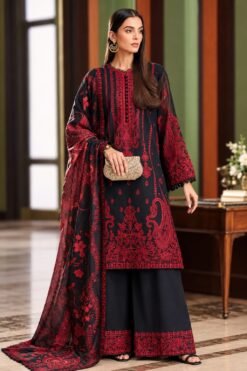 Grace Collection 40 Premium Airjet Dhanak With Digital print Wool Shawl Iznik : 2214