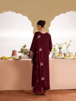 MAHNUR Premium Airjet Dhanak With EMBROIDERY Dhanak Shawl MR-1421 2 2