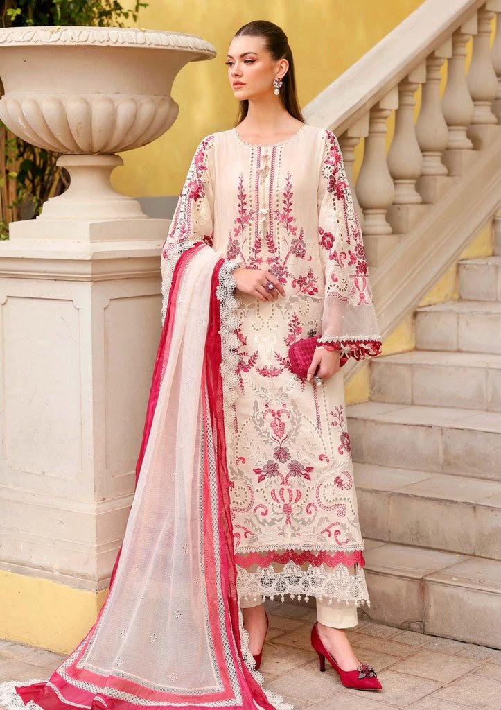 2 Premium Airjet Dhanak With Digital Wool Shawl MARIA B 1441