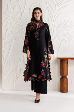 Premium Airjet Dhanak With Digital Wool Shawl IZNIK 2213
