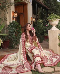 Aneela’s Premium Airjet Dhanak With Digital Wool Shawl AN-1425 2 2 6