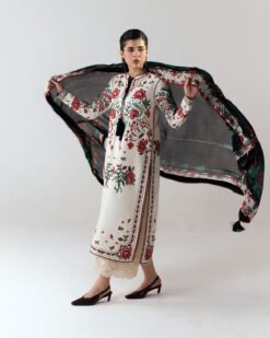 Premium Airjet Dhanak With Digital Wool Shawl HUSSAIN REHAR 1301