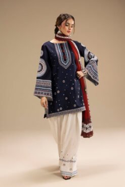 Premium Airjet Dhanak With Digital Wool Shawl Jazmin 1395
