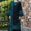 Premium Airjet Dhanak With Digital Wool Shawl PA-1386
