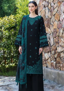 Premium Airjet Dhanak With Digital Wool Shawl PA-1386