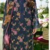 4 SIDE LINEN DUPATTA LACE DIGITAL PRINT AIRJET LINEN LN-7273