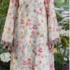 4 SIDE LINEN DUPATTA LACE DIGITAL PRINT AIRJET LINEN CN-7279