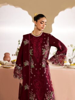 Premium Airjet Dhanak With EMBROIDERY Dhanak Shawl MAHNUR :1421