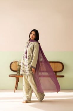 LAZULI Premium Airjet Dhanak With Embroidery Dhanak Shawl LZ-1436 3 4 30