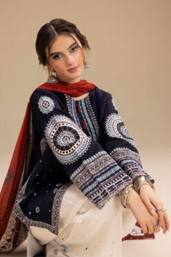 Jazmin Premium Airjet Dhanak With Digital Wool Shawl JZ-1395 3 4 4