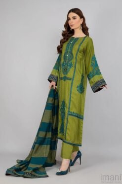 Grace Collection 12 Premium Airjet Dhanak With Digital Wool Shawl Maria b : 1305