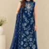 Premium Airjet Dhanak With EMBROIDERY Dhanak Shawl Zaib :2220