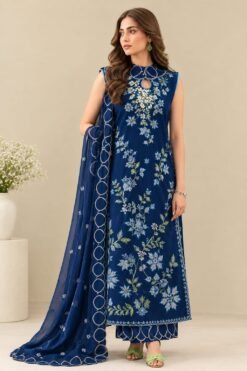 Grace Collection 8 Premium Airjet Dhanak With EMBROIDERY Dhanak Shawl Zaib :2220