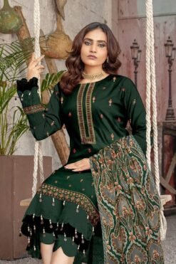 BAREEZE WITH FULL HEAVY APLIC SHAWL BZ-1920 2 5 9