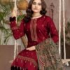 BAREEZE WITH FULL HEAVY APLIC SHAWL BZ-1920