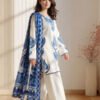 Premium Airjet Dhanak With Digital Wool Shawl LAAM 2219