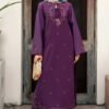 Premium Airjet Dhanak With Digital Wool Shawl Izel : 2211