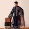 Premium Airjet Dhanak With Digital Wool Shawl IZEL : 1263