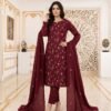 Premium Airjet Dhanak With EMBROIDERY Dhanak Shawl