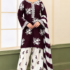 ZARA SHAJAHAN Premium Airjet Dhanak With Digital Wool Shawl
