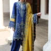 Hussain Rehar 3Pcs Embroidered Dhanak Collection 2026 HR-1394
