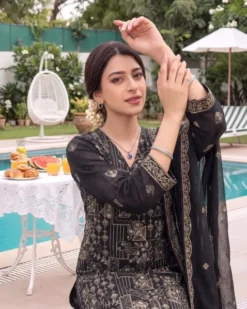 Bareeze 3Pcs Embroidered Winter Dhanak Collection 2026 BR-1292